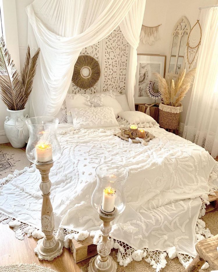 Feel The Charm of Bohemian Style Bedroom Decor | Interior Designing Home