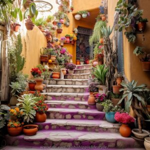 Bohemian Style Home Stair Design Ideas: A Journey Of Whimsical Elegance 